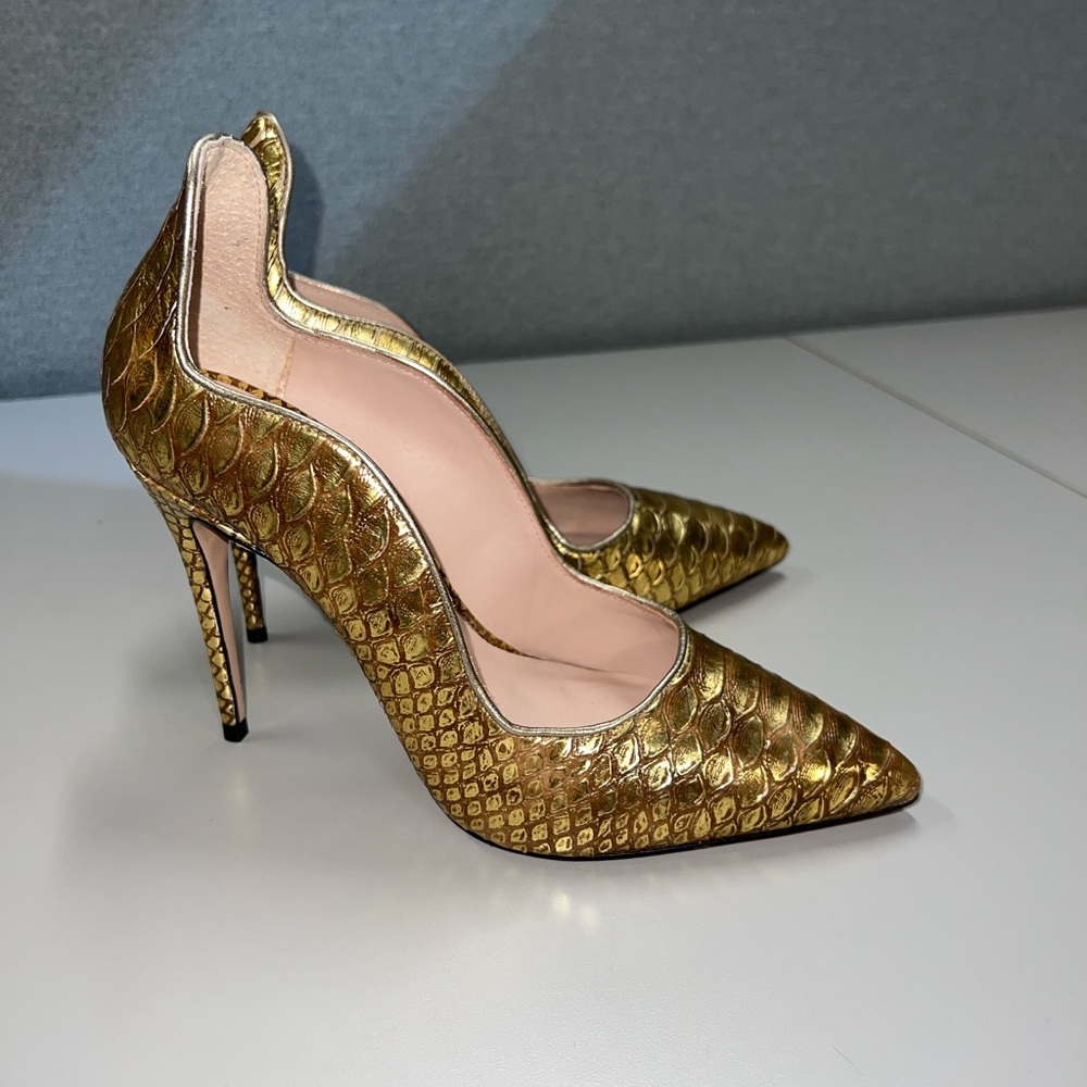 James Chan Anika II Curved Pumps Size 8 - Picture 3 of 10
